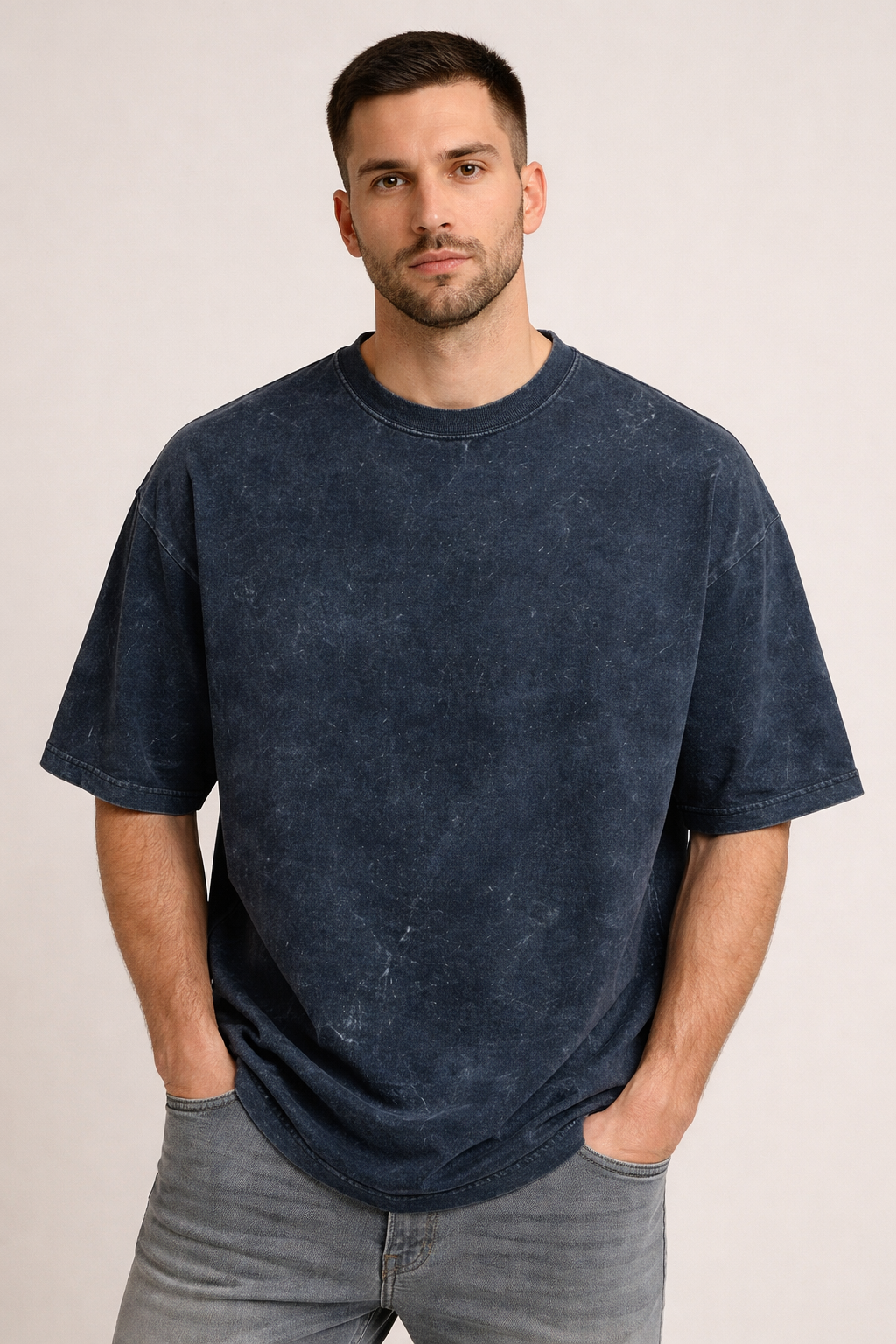 JeSol Acid Wash Oversized T-Shirt