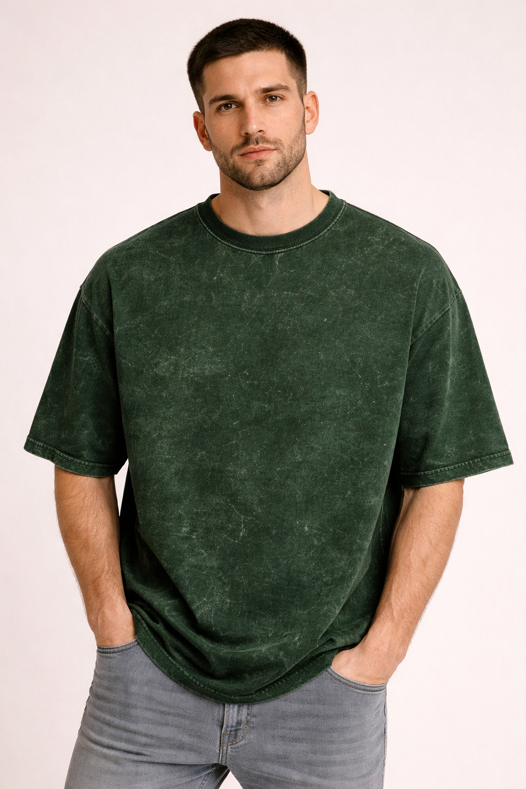JeSol Acid Wash Oversized T-Shirt