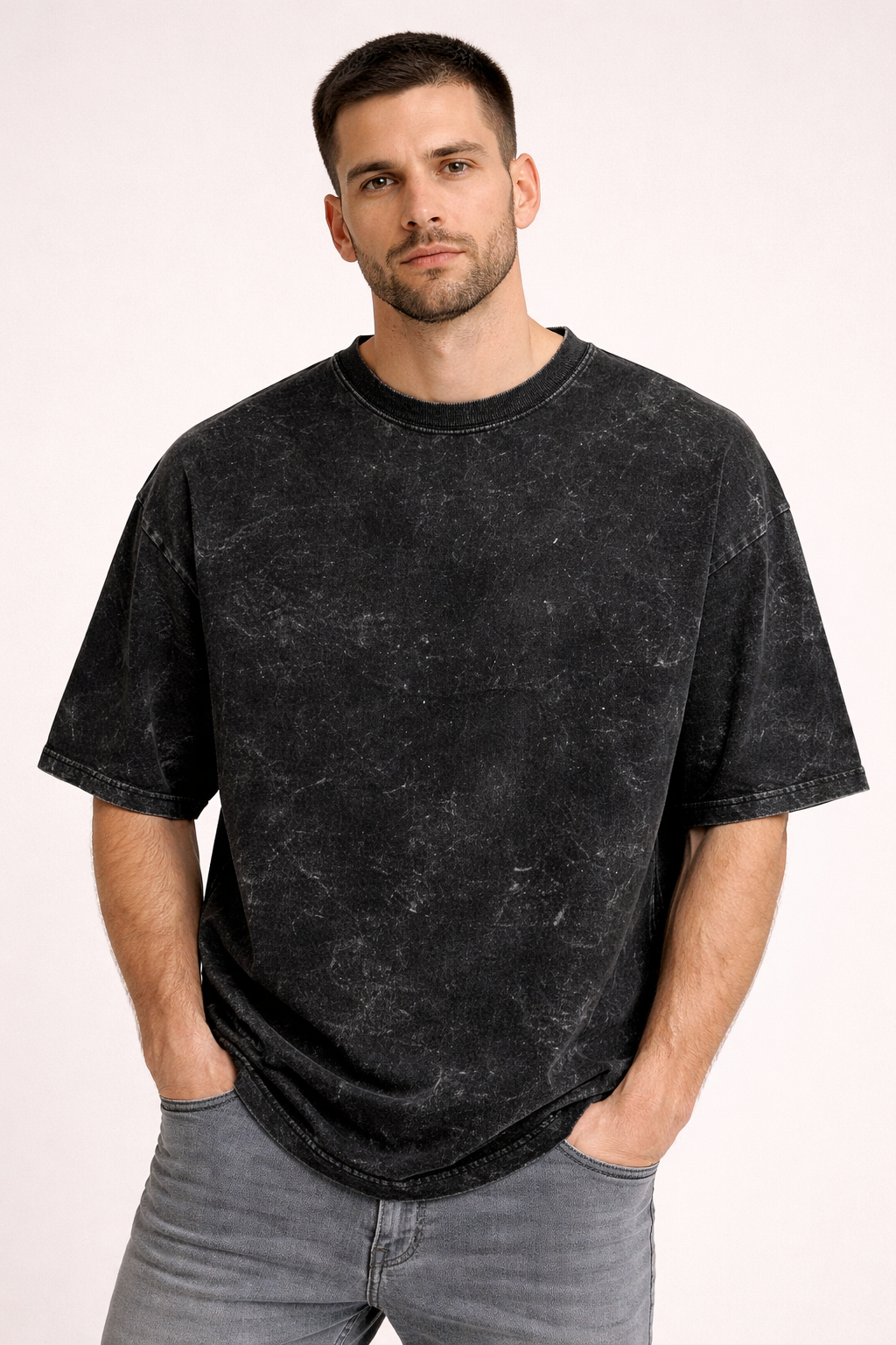 JeSol Acid Wash Oversized T-Shirt