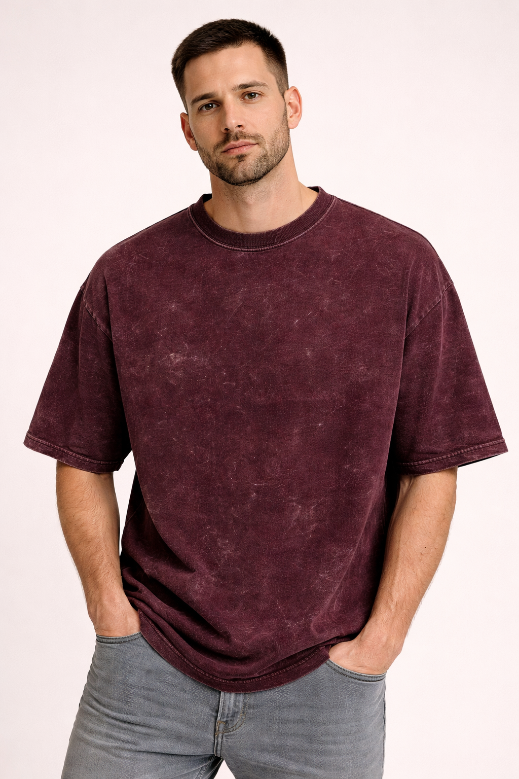 JeSol Acid Wash Oversized T-Shirt