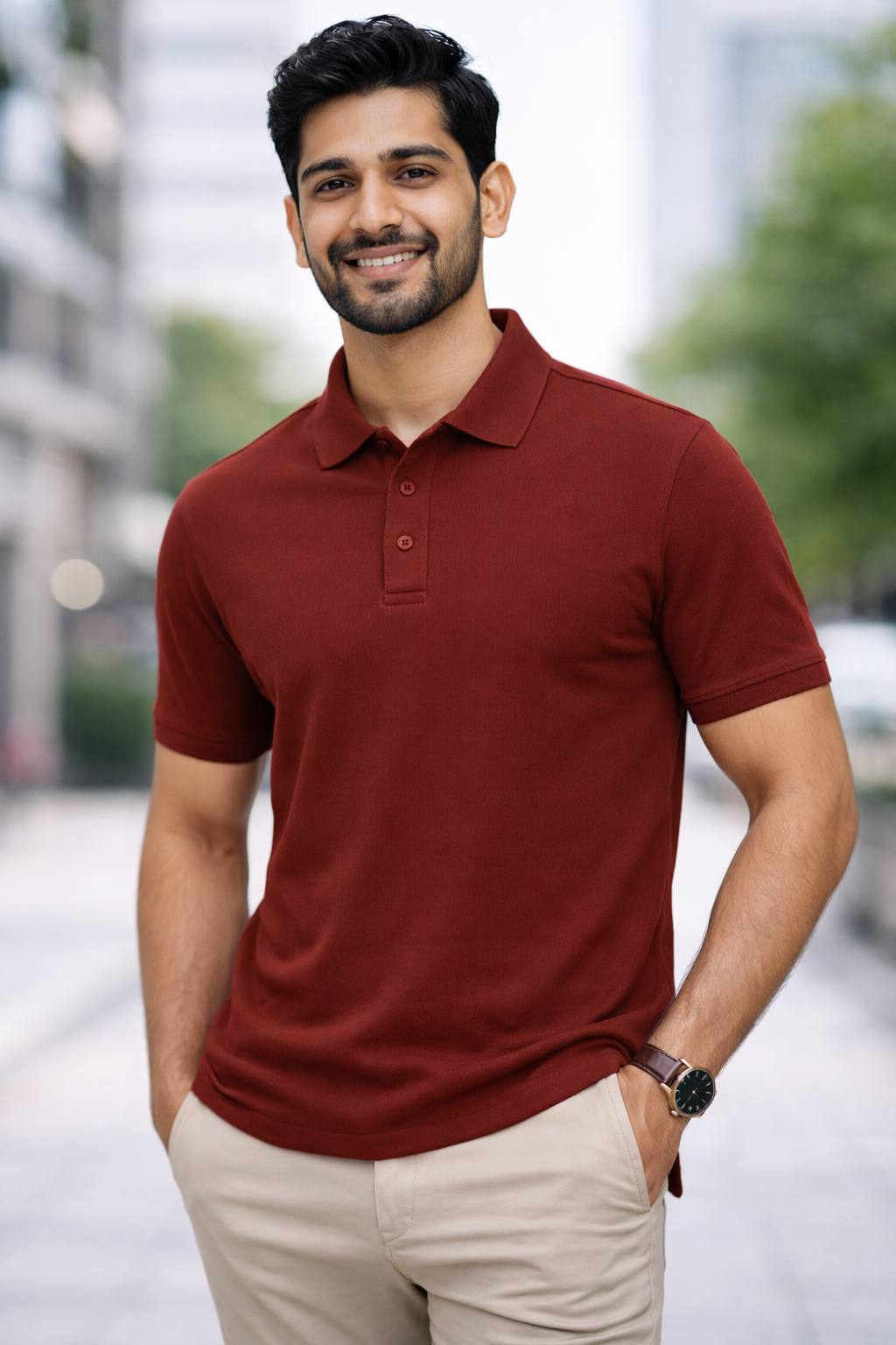 Red Clay Premium Men's Polo