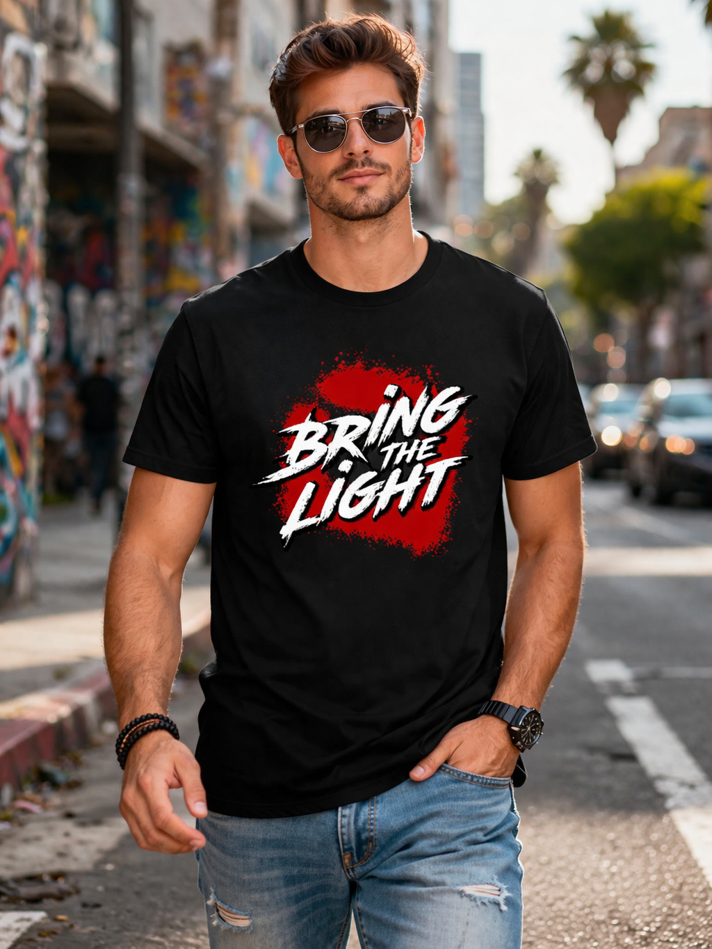 Bring The Light Street Graphic Tee
