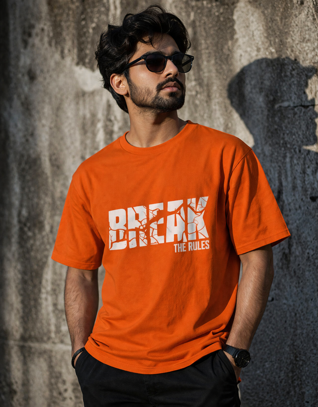 "Break the Rules" Graphic T-Shirt
